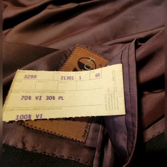 Enzo Collection Made in Italy,  Black Sport Jacket - Picture 4 of 16